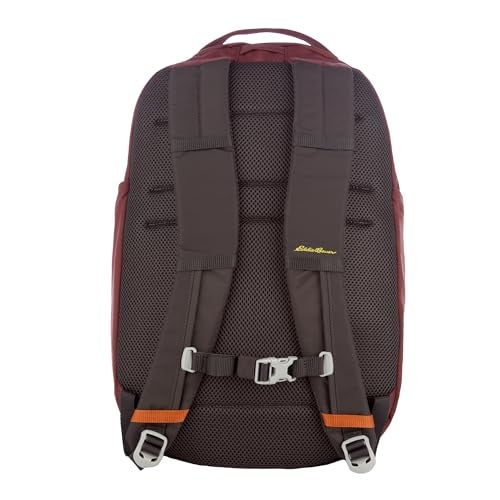 Eddie Bauer 26L Venture Backpack Hydration and Laptop Compatible Daypack Redwood and Antique Gold - Image 3