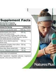 Nature's Plus Super C Complex 180 Vegetarian Capsules  - Image 2