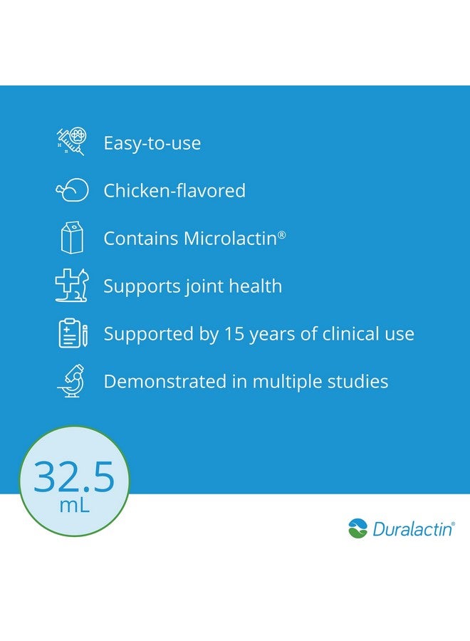 PRN Pharmacal Duralactin Feline L-Lysine Paste for Cats & Kittens - Supports Feline Joint, Respiratory & Ocular Health - Natural Chicken-Flavored Paste to Help Manage Soreness - 32.5mL (3 Pack) - Image 5