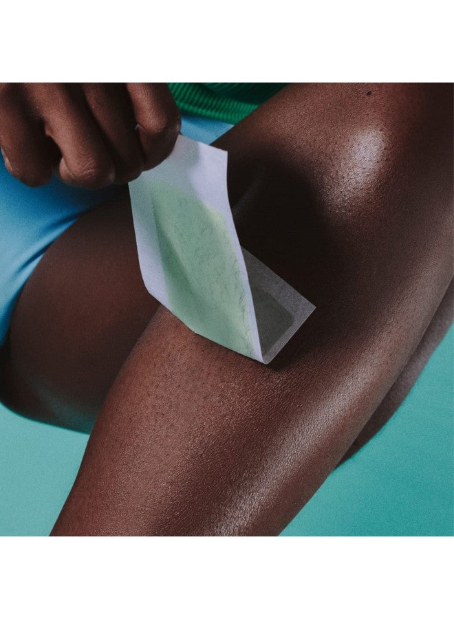 Billie Wax Kit - Body & Underarm - Easy & Convenient - No Heat - Made With Aloe & Avocado Oil - Vegan Soft-Gel - 36 wax strips - 6 post-wax serum wipes - Image 3