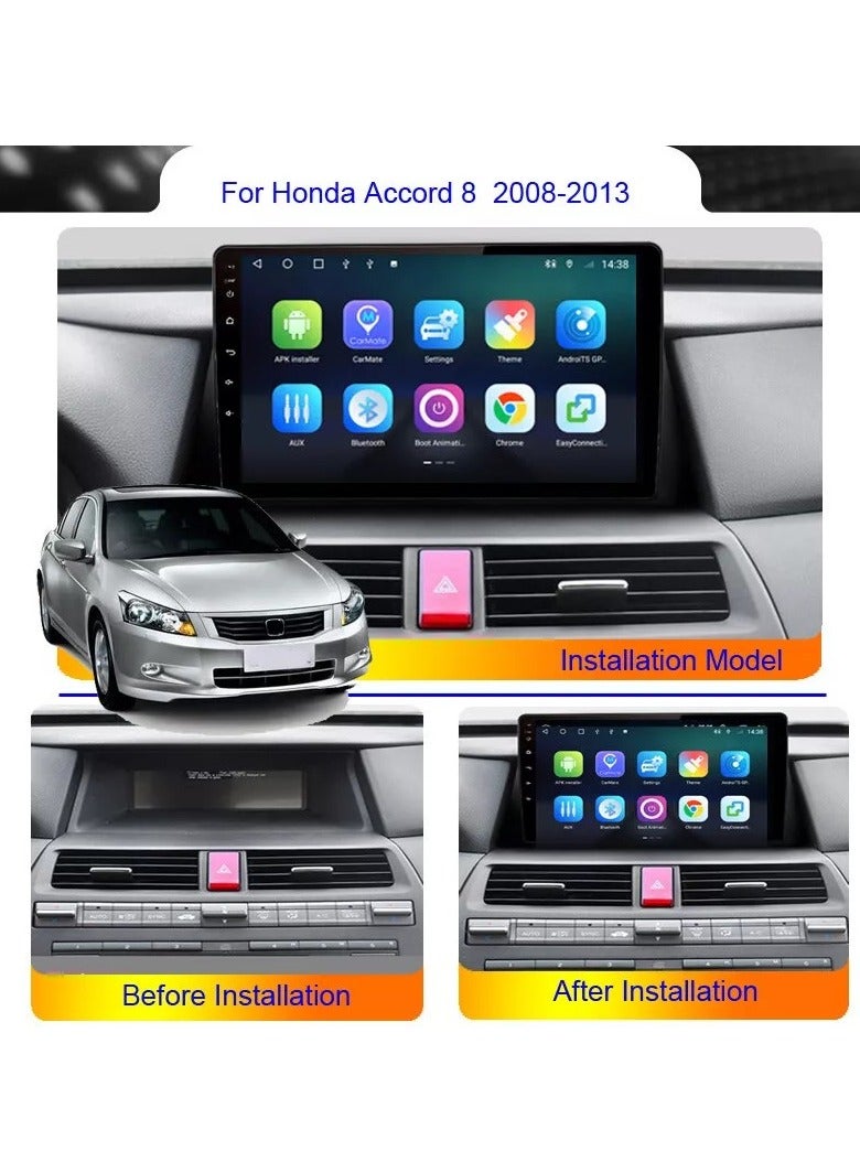 Generic Advanced Android Radio for HONDA ACCORD 2008-2013 – 2Year Warranty  4GB RAM, 32GB Storage, CarPlay & Android Auto, Free Night Vision Camera & Navigation  - Image 2