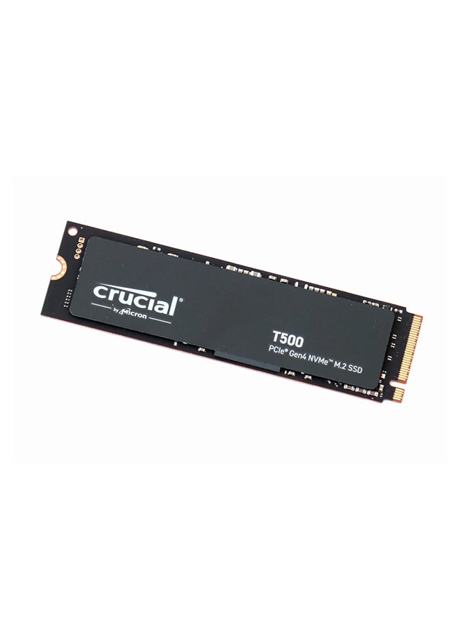 crucial T500 2TB PCIe Gen4 NVMe M.2 Internal SSD, Up to 7400MB/s Read & 7000MB/s Write Speed, 1.5 Million Hrs MTBF, 3D NAND TLC, 1200 TB Endurance, Compatible with Laptop & Desktops | CT2000T500SSD8 2 TB