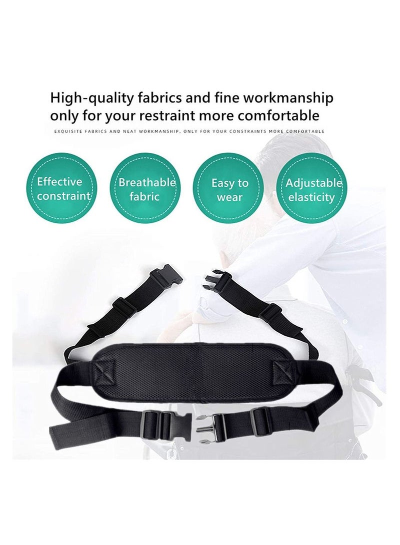 Generic Wheelchair Safety Strap Seat Belt Anti-Slip and Anti-Fall Wheelchair Fixation Belt for Patients and Elderly - Image 4