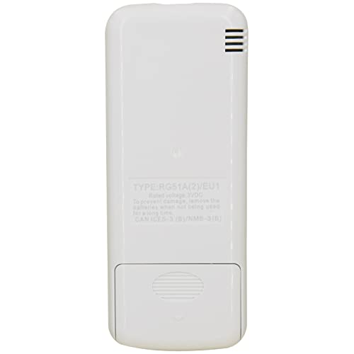 CHOUBENBEN Replacement Remote Control for Midea TGM AC Air Conditioner RG51A(2)/EU1 RG51A(2) EU1 MWPOT12SA MWPOT12S MWPOT18S MWPOT24S - Image 2
