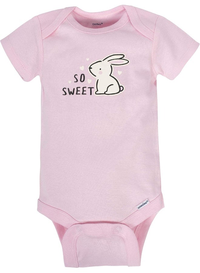 Gerber Gerber Baby 8-Pack Short Sleeve Bodysuits  - Image 5