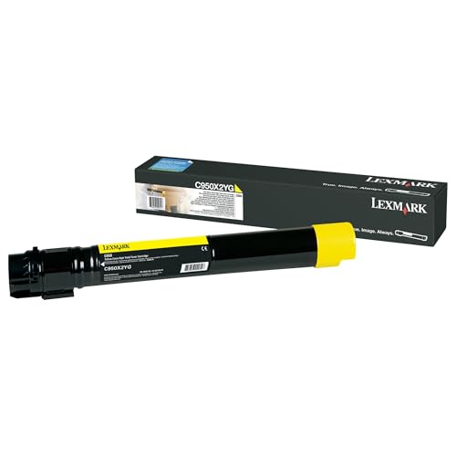 Lexmark™ C950 High-Yield Yellow Toner Cartridge - Image 1