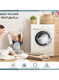 F.A.M.S 100% Cotton Premium Waterproof Mattress Protector Made in Saudi, Hypoallergenic & Ultra Soft Breathable Bed Mattress Cover for Protection  - Image 4