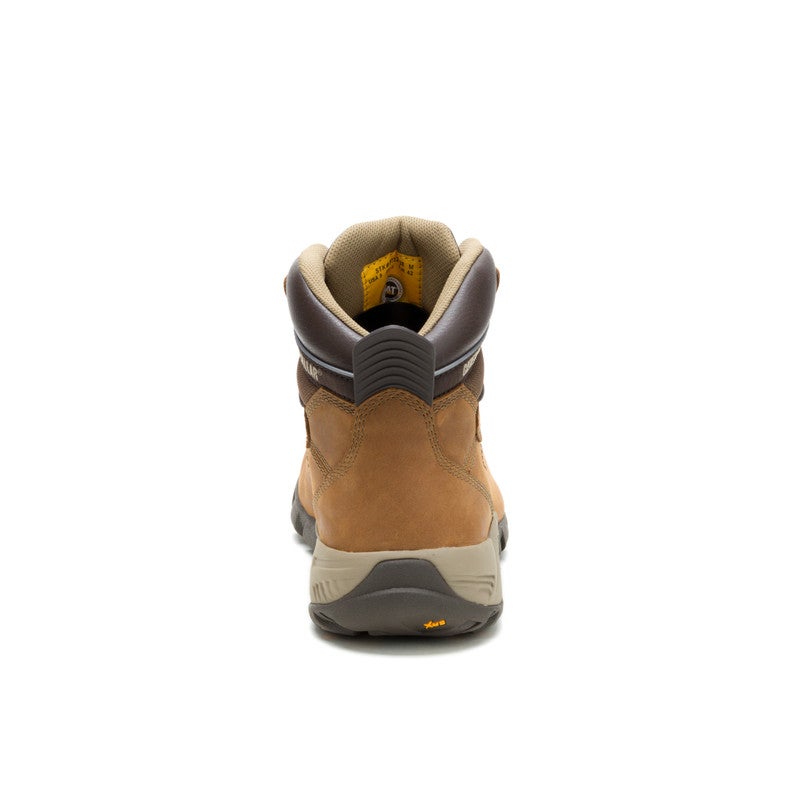 CATERPILLAR CAT Nitrogen CT Men’s Composite Toe Safety Shoe – Extreme Slip‑Resistant, Lightweight, EH Rated – Dark Beige - Image 4