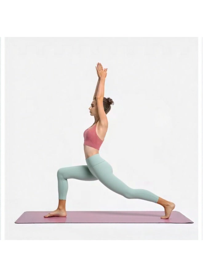 NIBEMINENT Essential/Pure&Plain 7/8 Leggings, High Waisted Compression Soft Pants Workout Athletic Yoga Pants 24" - Image 4