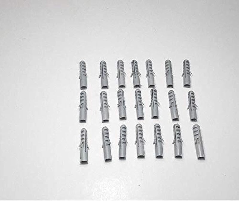 Fisher Plastic Gray, 10mm 20 Count