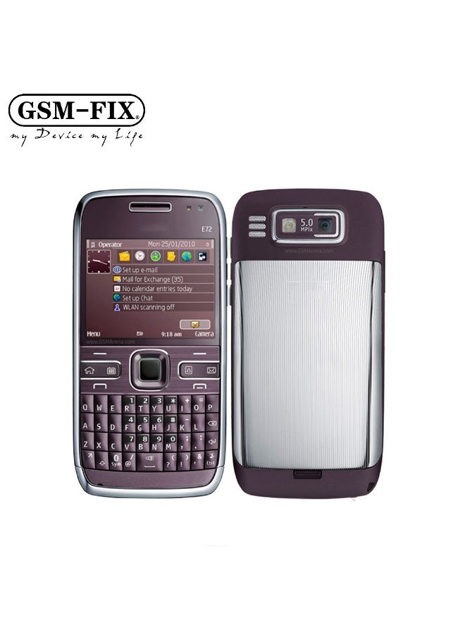 E72 Unlocked Business Mobile Phone with Full QWERTY Keyboard