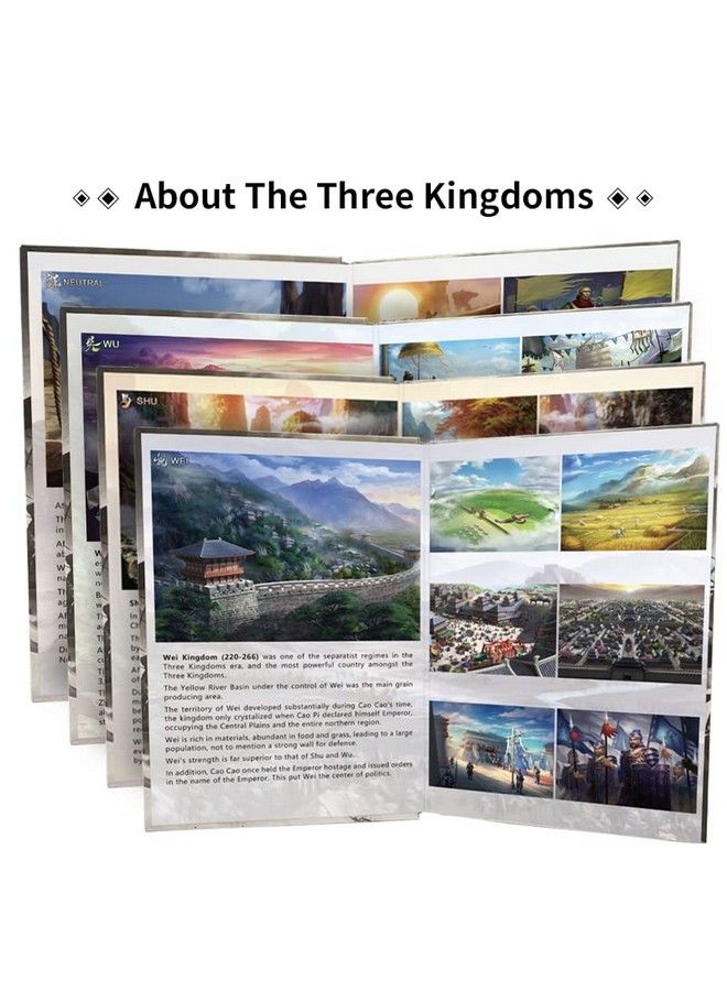 War Of The Three Kingdoms: Kingdoms Wars New Graphics Historical Strategy War Board Game Sanguosha Wtk Guozhan