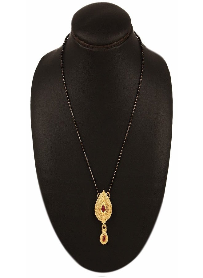 Efulgenz Traditional Ethnic Mangalsutra Pendant with Chain for Women (Pack of 3) - Image 3