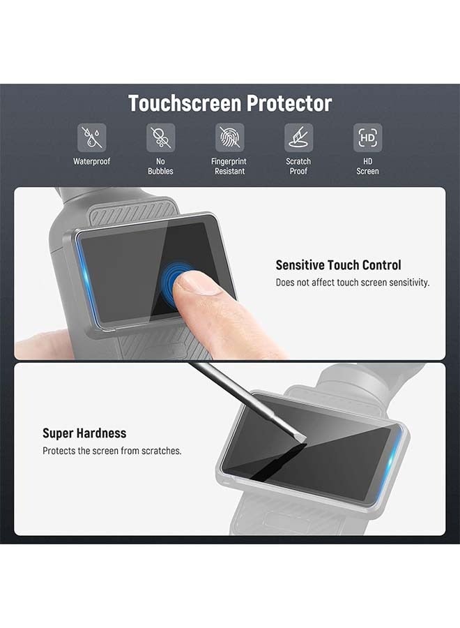 Neewer NEEWER ND & CPL Filter Kit for Pocket 3 (3 Pack), ND4 ND8 CPL Magnetic Neutral Density Polarizing Filter Set with Multicoated HD Optical Glass Compatible with DJI Osmo Pocket 3 Creator Combo, FL-B03 - Image 3