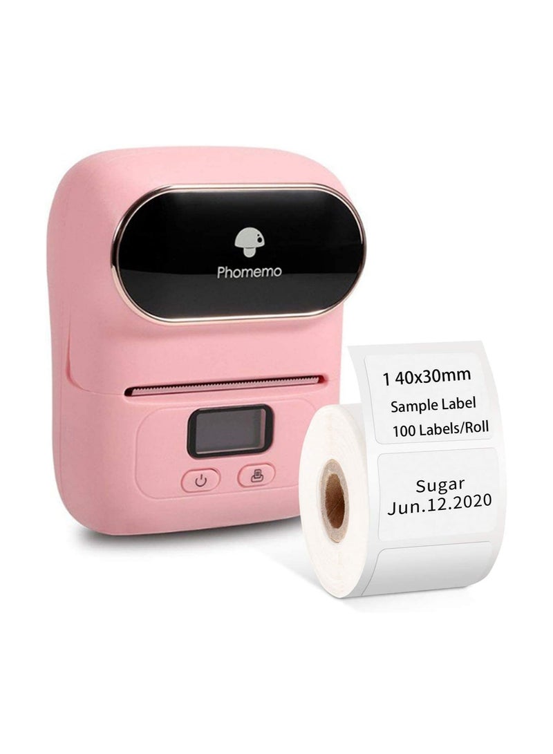 phomemo M110 Portable Thermal Label Printer Bluetooth Connection Apply For Labeling Shipping Office Cable Retail Barcode And More - Image 1
