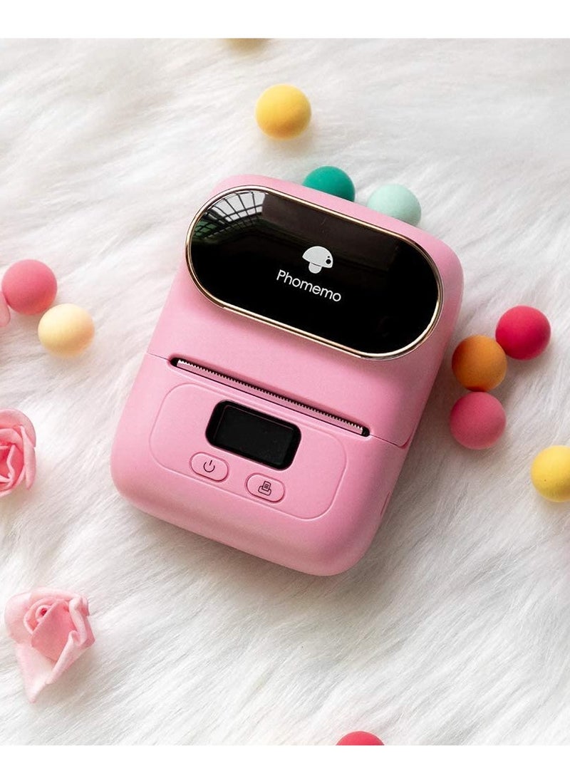 phomemo M110 Portable Thermal Label Printer Bluetooth Connection Apply For Labeling Shipping Office Cable Retail Barcode And More - Image 2