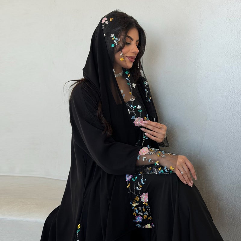 Sleeveless Slim Fit Tribal Patchwork Maxi Dress - Image 4