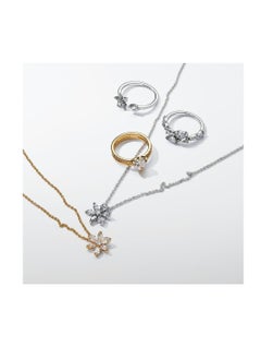 PANDORA Sparkling Herbarium Cluster Pendant Necklace  - Image 5