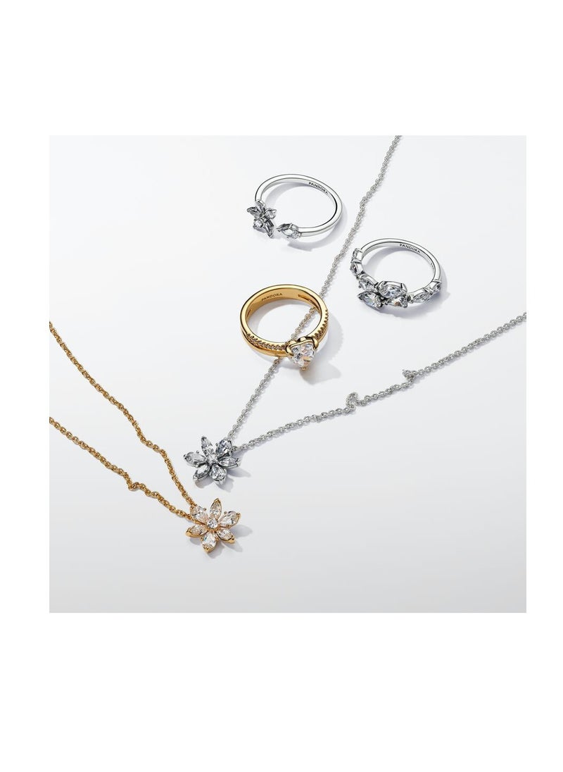 Pandora Violet Sparkling Herbarium Cluster Pendant Necklace  - Image 5