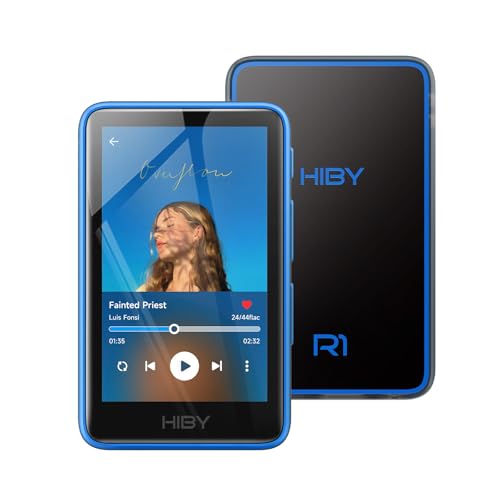 HiBy R1 HiFi MP3 Player with Bluetooth 51 Tidal Qobuz DSD 256 Native Lossless Music Player with TouchscreenHi Res Audio CertifiedMSEB Tuning2TB Expanded Memory - Image 1