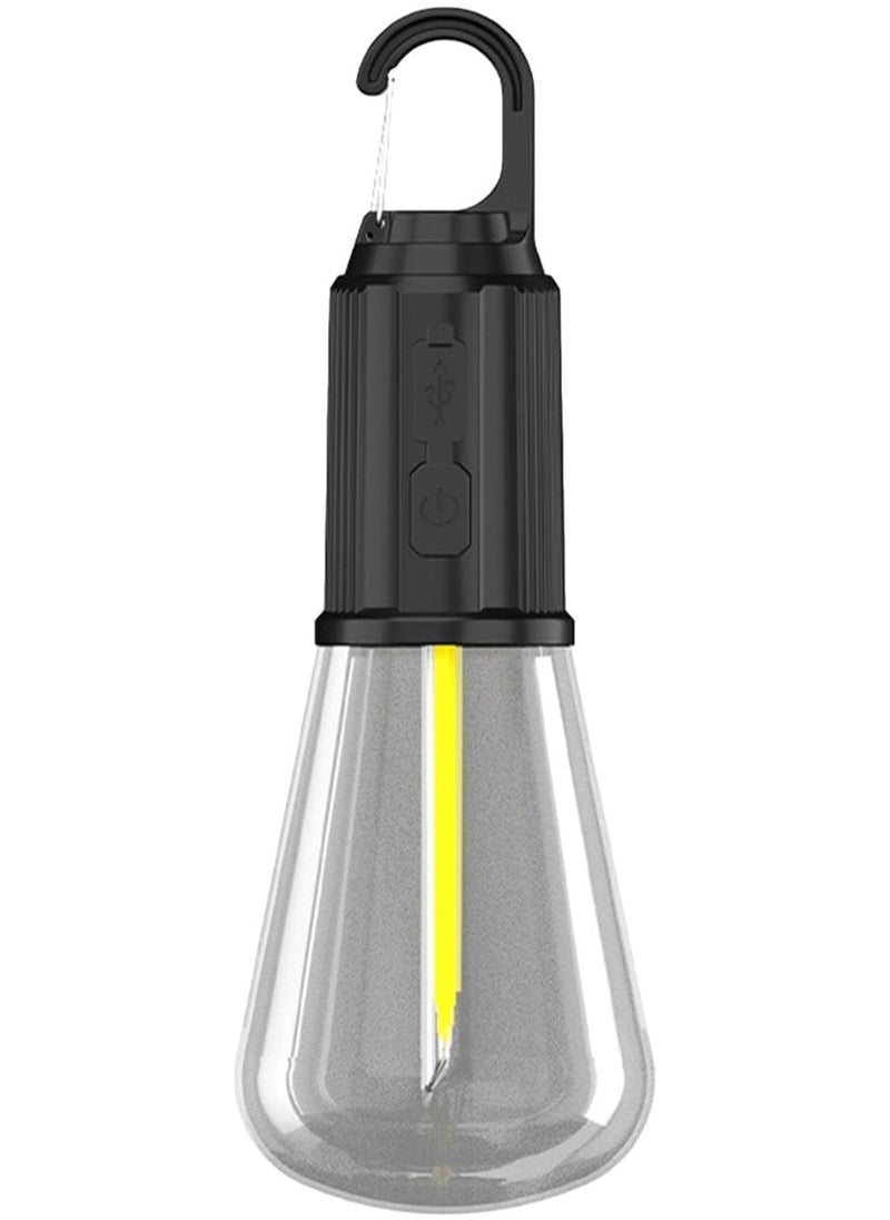 Spaceshoop USB Rechargeable Bulb - Outdoor Portable LED Bulb - Drop Proof Waterproof Emergency Night Light for Power Outage, Hiking, Fishing, Backpacking, Tent Accessories  - Image 1
