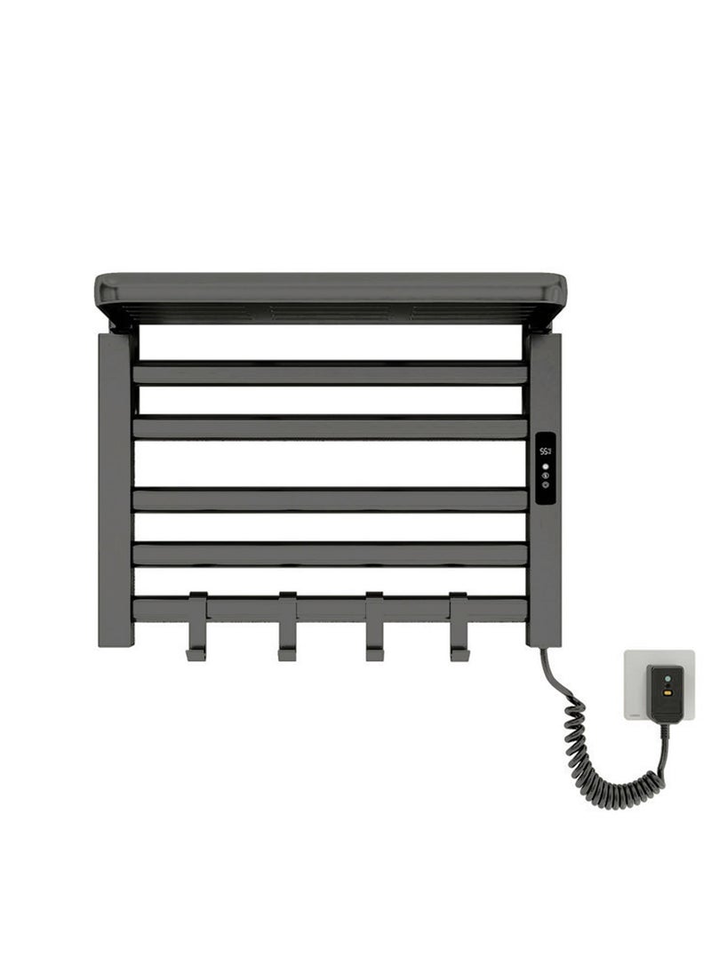 Sharpdo Smart Electric Heated Towel Rack for Home Bathroom and Bathroom, Constant Temperature Heated Towel Rack for Drying, No Need to Punch Holes - Image 1