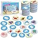Laffunz Math Games for Kids100 Flash Cards Addition and Subtraction GamesMath Facts Manipulatives Counting Educational Toy Learning Activities Kindergarten 1st 2nd Grade Classroom Must Have - Image 2