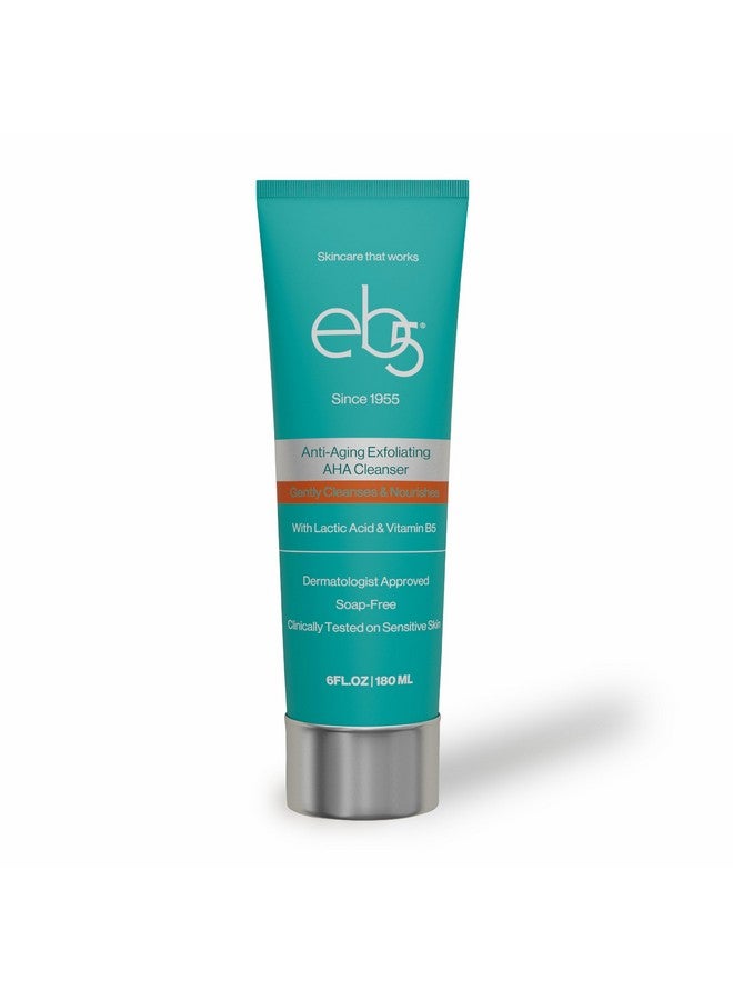 eb5 Exfoliating Aha Cleansing Lotion For Nourishing And Glowing Skin Moisturizing Soapfree Antiaging Gentle Cleanser For Men & Women (6 Fl Oz) - Image 1