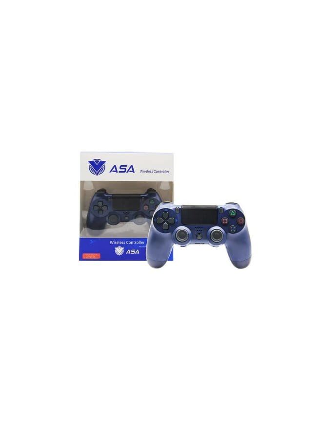أيه أس أيه عصا تحكم لاسلكية لجهاز بلاي ستيشن 4 أزرق داكن - Image 1