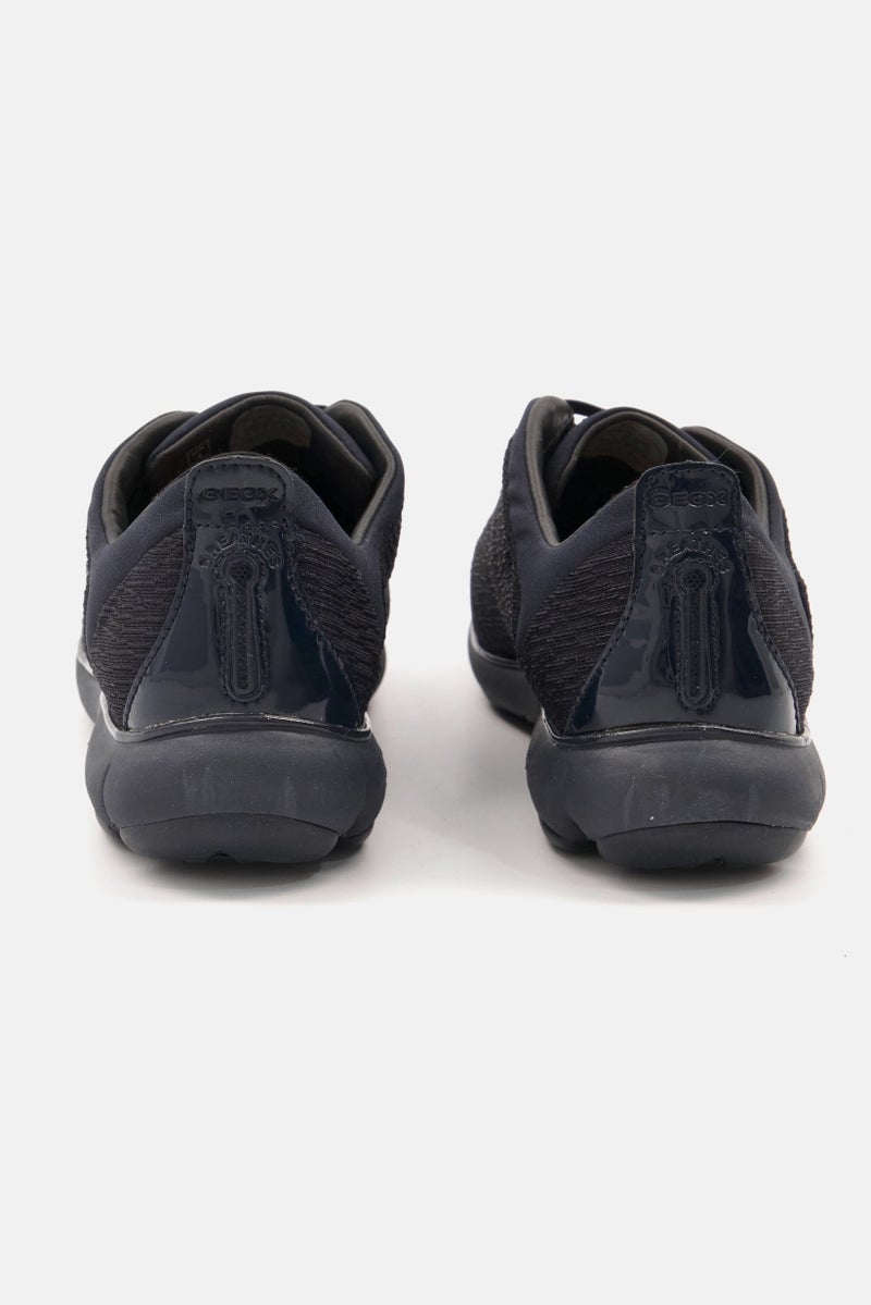 GEOX Women Slip On Casual Shoes, Navy - Image 4