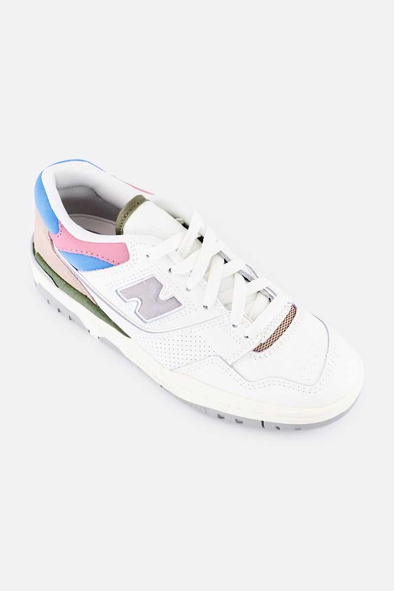 New Balance Kids Boy Medium BB550PGA Lace Up Outdoor Shoes, Multicolor - Image 1