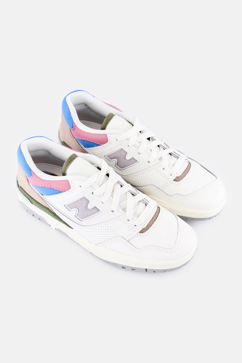New Balance Kids Boy Medium BB550PGA Lace Up Outdoor Shoes, Multicolor - Image 4