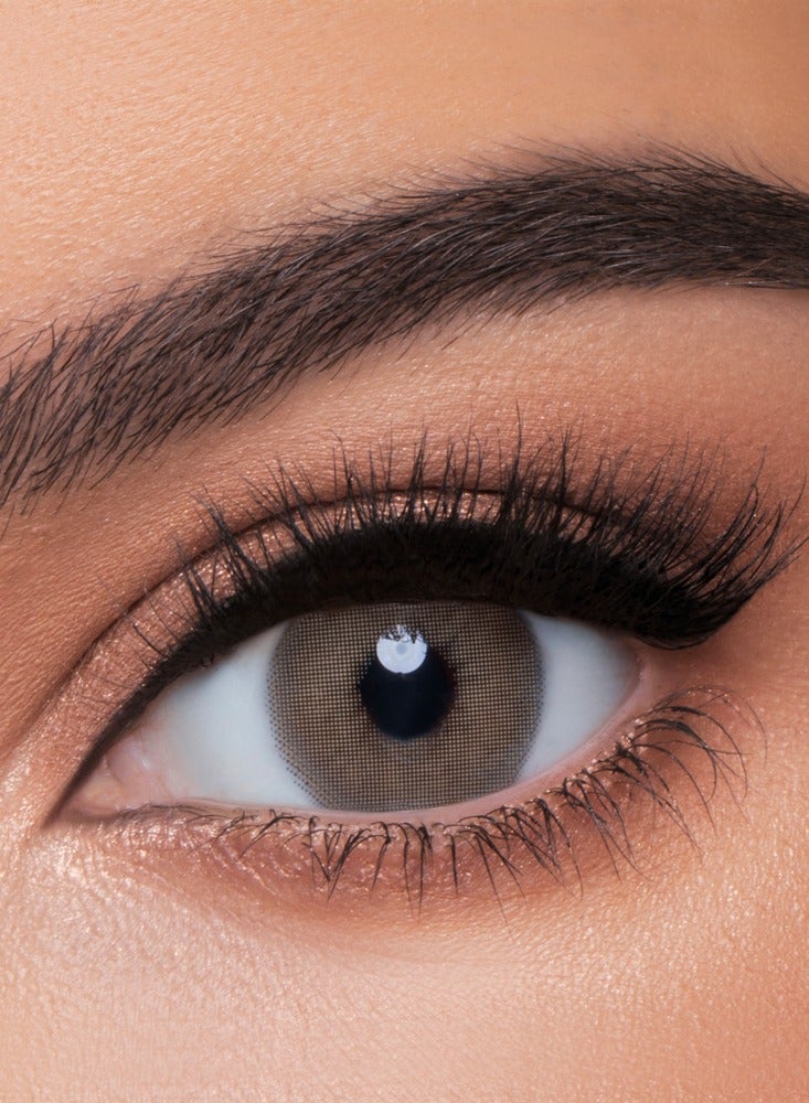 Wonder Look Wonder Look Contact Lenses - Monthly Sand Color - 5 Pairs Per Box - Image 1