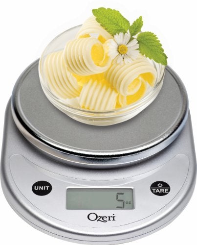Ozeri Pronto Digital Multifunction Kitchen and Food Scale, All Silver, Compact - Image 5