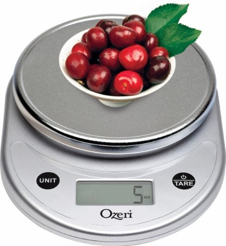 Ozeri Pronto Digital Multifunction Kitchen and Food Scale, All Silver, Compact - Image 3