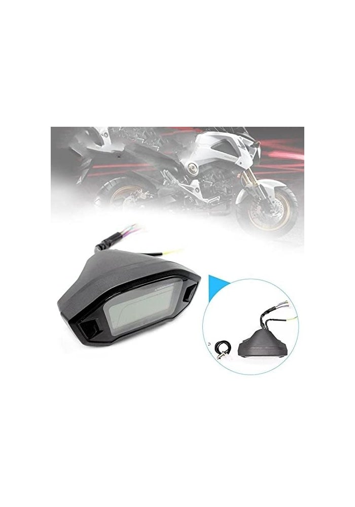 DEMULAX Universal Motorcycle LCD Digital Speedometer - Image 5