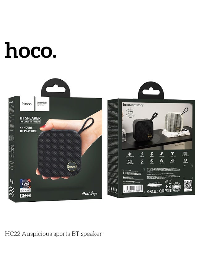 hoco. HC22 Auspicious sports BT speaker - Image 3