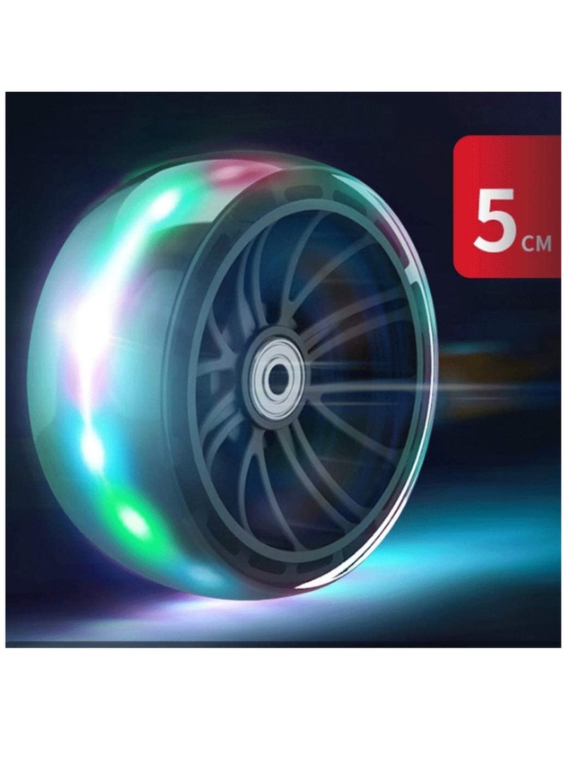 MissTiara Folding Kick Scooter With LED Light Up Wheels  - Image 5