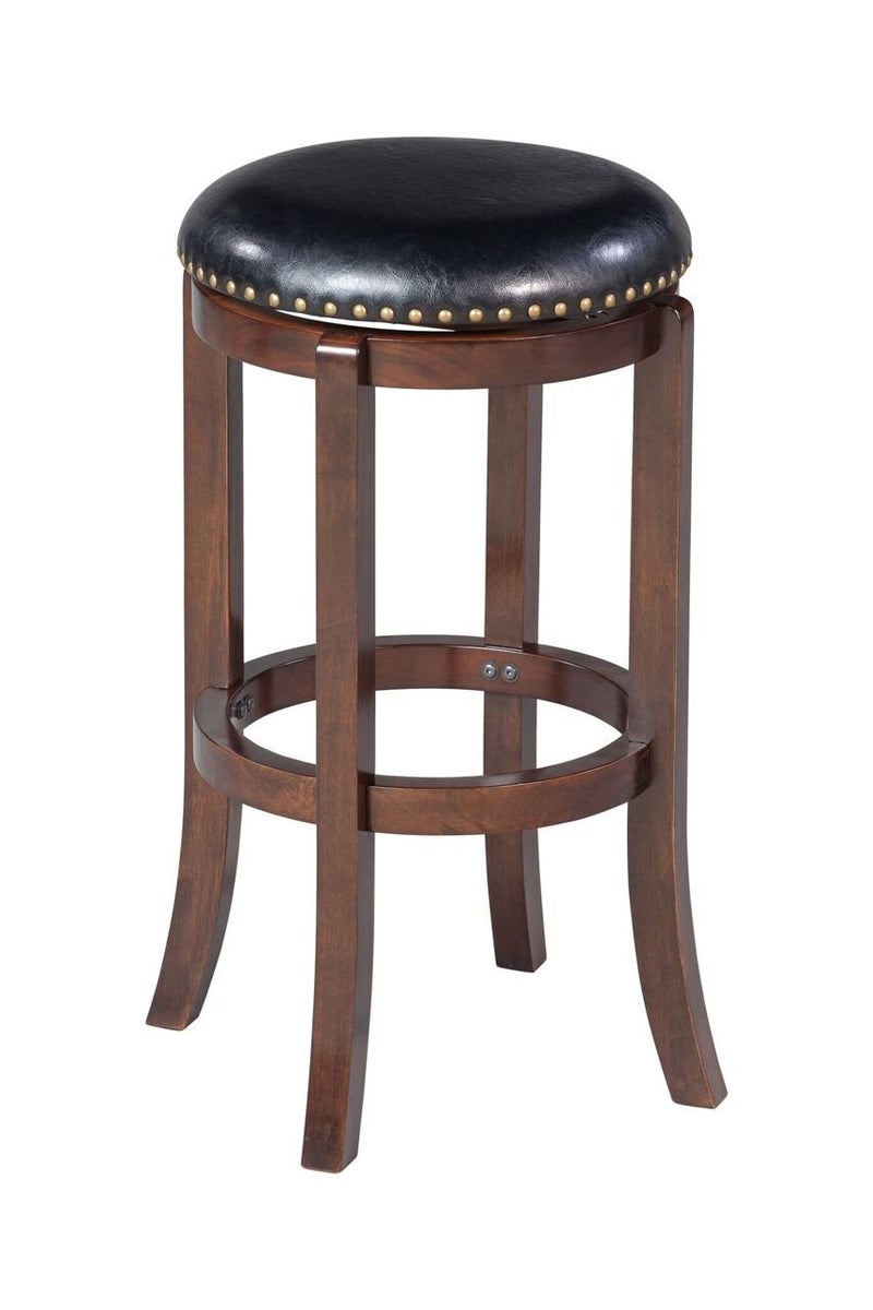 Boraam Cordova Bar Height Swivel Stool 29Inch Cappuccino