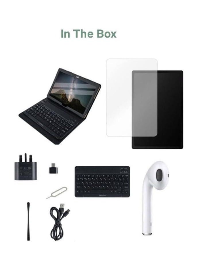 CCIT - CCIT A105W 5G 10.1 Inch Tablet PC Android 8.0 Dual Sim 4GB RAM 128GB ROM 5800mAh Battery with Wireless Keyboard and Tablet Cover Blue - Image 1