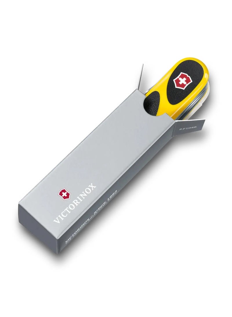 فيكترونوكس سكين الجيب فيكتورينوكس إيفوجريب 18 (Victorinox EvoGrip 18 2.4913.C) — 15 وظيفة | منشار خشب | مقبض مريح | قفل أمان - Image 2