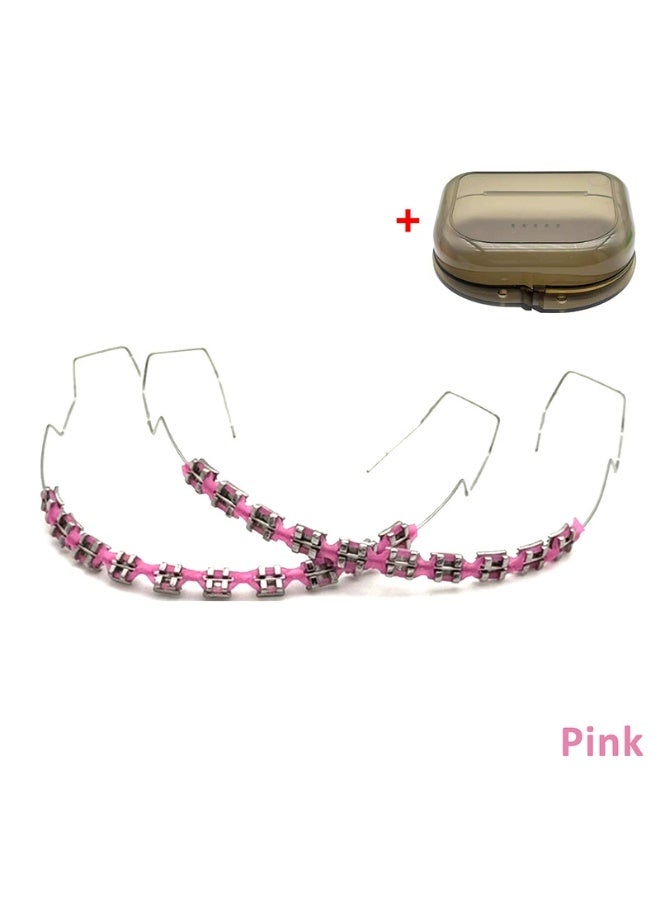 Orthodontic Dental Retainer with Storage Box - Custom Fit Teeth Alignment Braces for Orthodontic Treatment, Oral Care Appliance for Adults & Teens