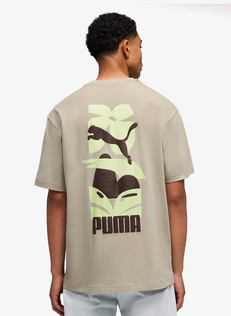 PUMA Essential Graphics Relaxed T-Shirt - Image 2