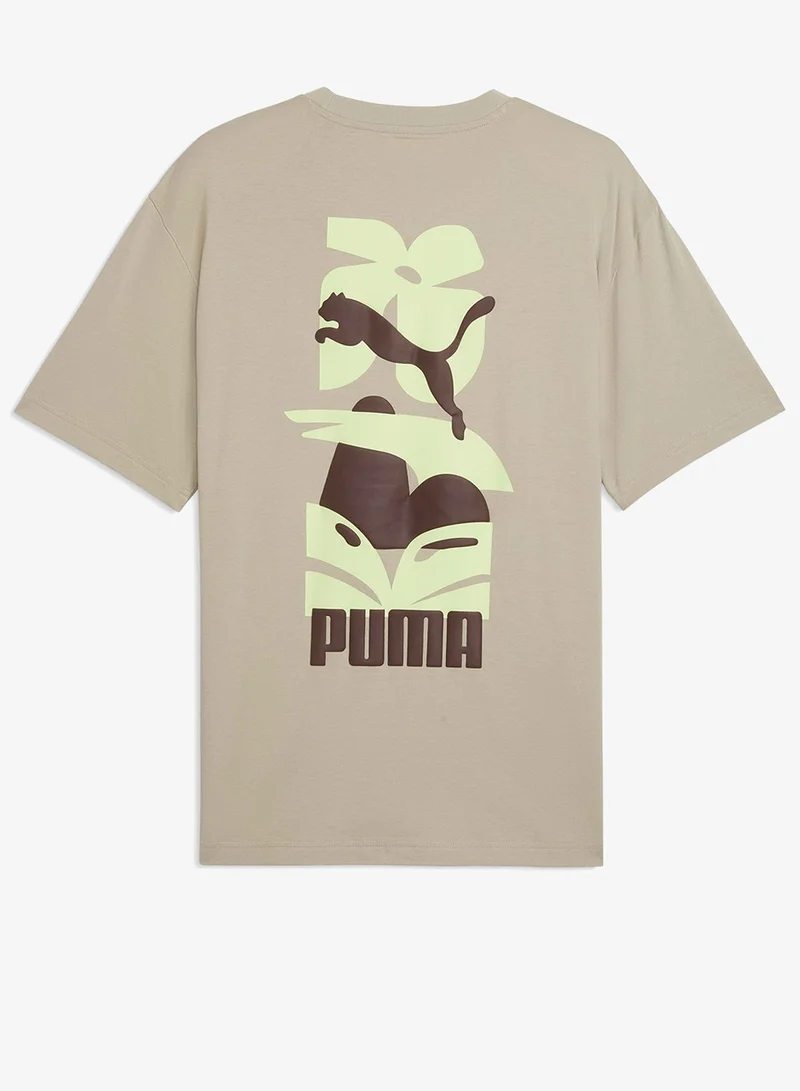 PUMA  Essential Graphics Relaxed T-Shirt for Men | Best Price UAE