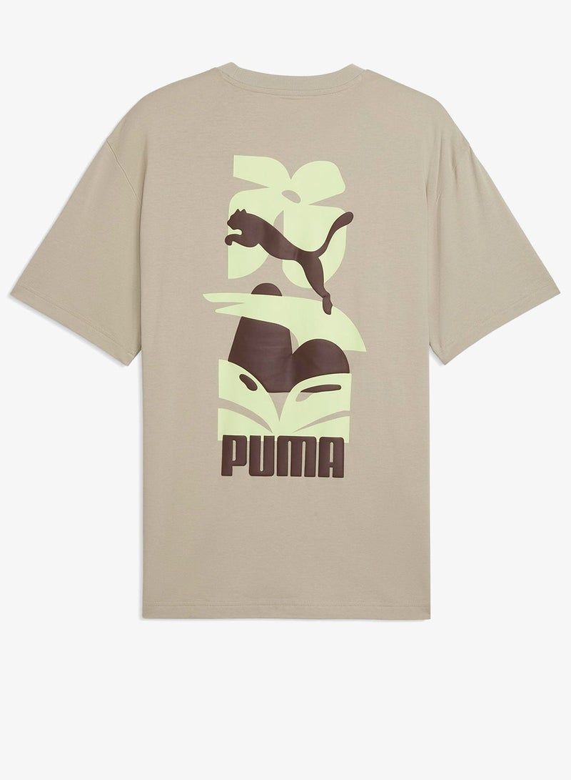 PUMA Essential Graphics Relaxed T-Shirt - Image 5
