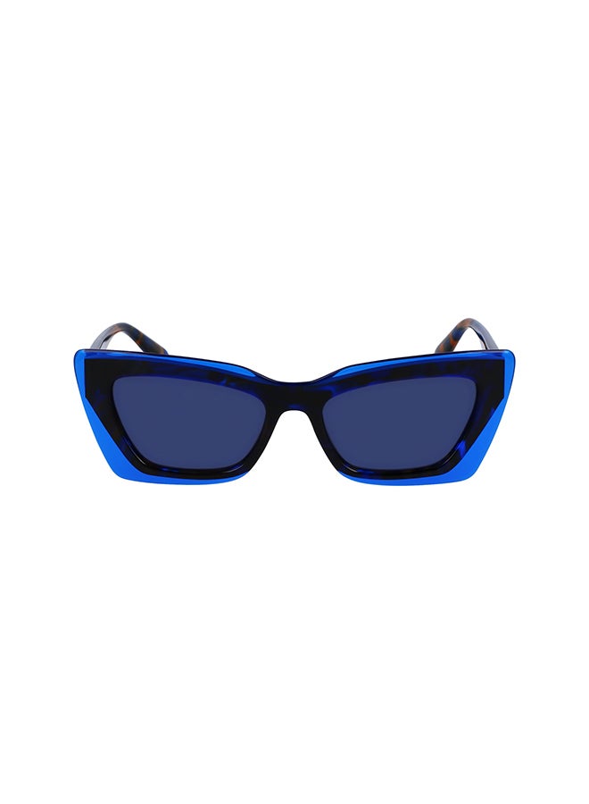 Calvin Klein Jeans Women's UV Protection Cat Eye Sunglasses - CKJ23656S-233-5217 - Lens Size: 52 Mm - Image 1