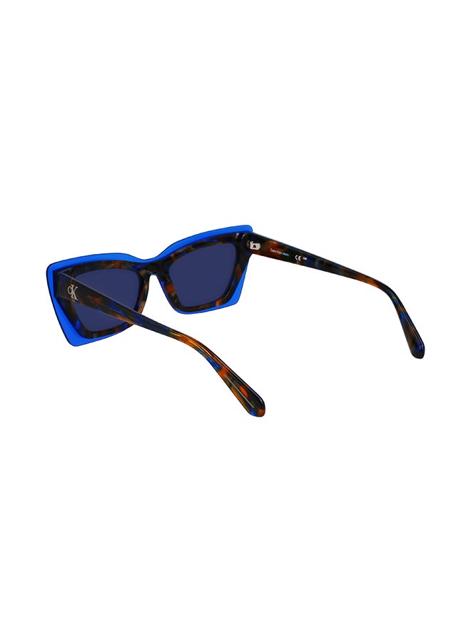 Calvin Klein Jeans Women's UV Protection Cat Eye Sunglasses - CKJ23656S-233-5217 - Lens Size: 52 Mm - Image 3