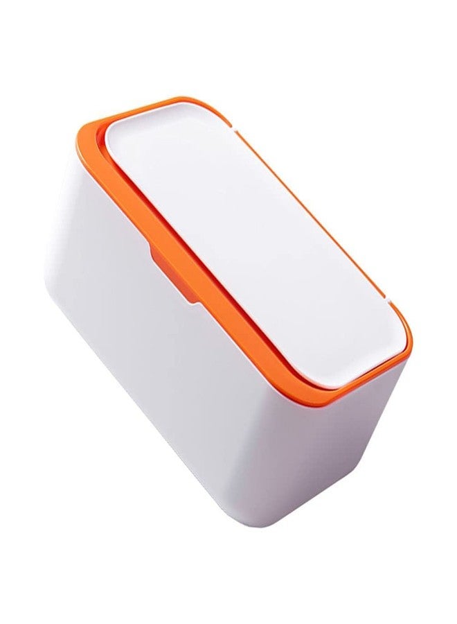 Portible موزع مناديل أطفال محمول، حافظة مناديل تحافظ على المناديل طازجة، مانعة للانزلاق، سهلة الفتح والإغلاق - Image 1