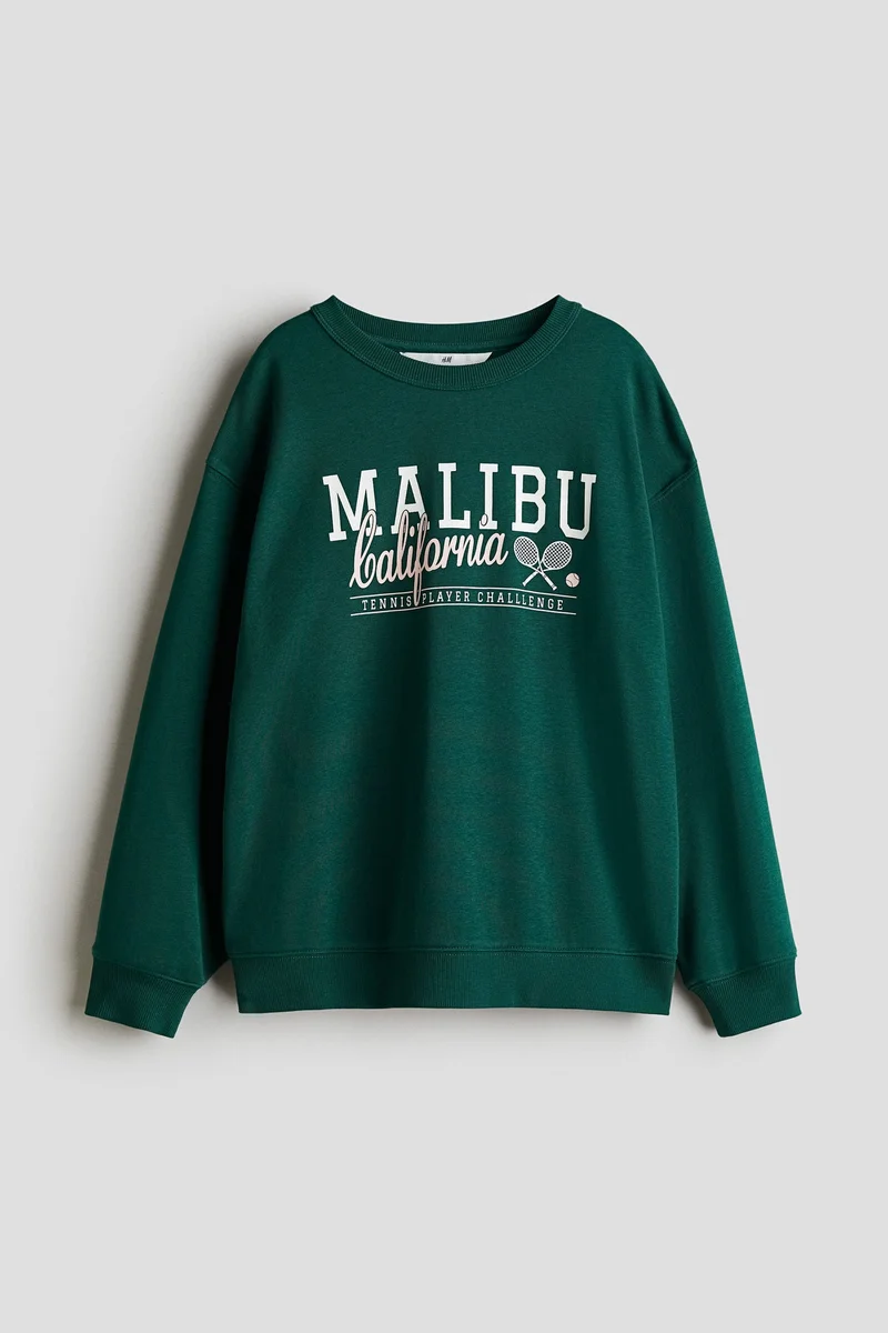 اتش اند ام بلوزة بطبعة مميزة