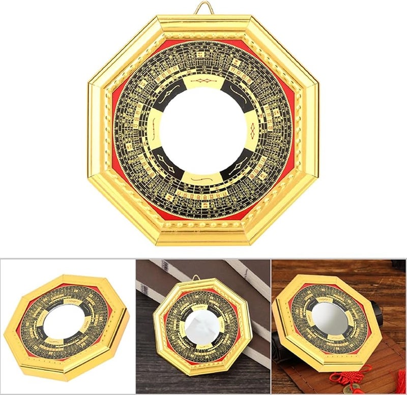 Feng Shui Convex Bagua Mirror For Home Business Luck Diameter 13 5cm - Image 4